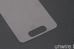 iPhone 5 Screen Cover Shows size and new home button