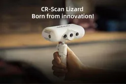 CR-Scan Lizard is a must have for all the 3D hobbyists