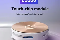 Super cheap robotic vacuum cleaner ES300 only for $29.55