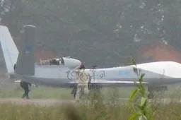 Chinese Military Drone Crash in Huining