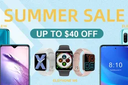 ELEPHONE Summer sale offers discounts up to 40% off