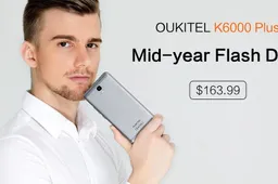 Oukitel K6000 Plus mid-year flash sale for $163.99