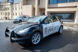 Tesla is not worthy to be a police patrol car - US police