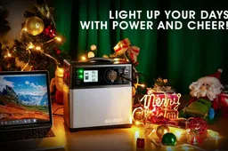 Portable generator SUAOKI 400Wh with our coupon