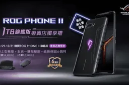 ASUS ROG Phone II with 1TB of Storage Released in Taiwan