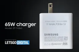Samsung 65W Charger spotted in the wild
