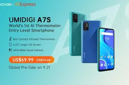UMIDIGI A7S with AI thermometer launching soon
