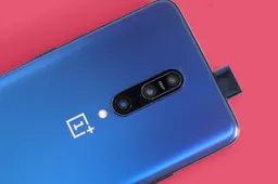 The OnePlus 7T appears in an image with a design that we did not expect