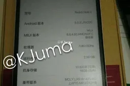 Xiaomi Redmi Note 2 and packaging spied, claimed to have Helio X10