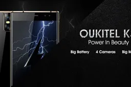 Dual curved designed Oukitel K3 coming soon