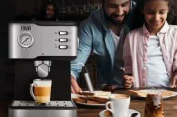 JOYA espresso coffee machine discounted on Amazon