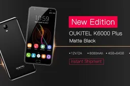 Oukitel K6000 Plus gets new Matte Black edition and software upgrade