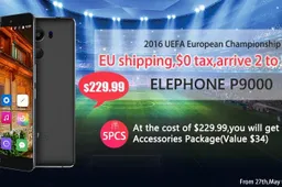 Elephone P9000 with $35 of free accessories for a limited time