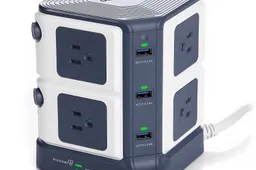 BESTEK Power Strip Surge Protector 8-Outlet on sale at Amazon