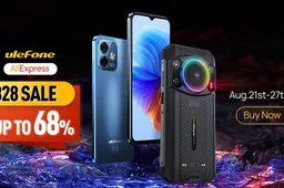 Save Up to 68% Off on rugged and non-rugged Ulefone smartphones with Aliexpress deals