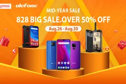 Aliexpress & Ulefone Global Mid-Year Shopping Festival: Up to 50% Off