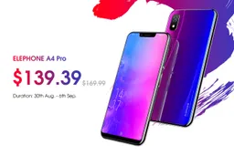 Elephone A4 Pro on Sale over at AliExpress for $139.39