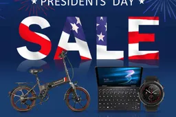 President's Day sale on Geekbuying with up to 70% off