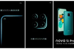 Huawei Nova 5i Pro launches in China on July 26th