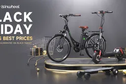 Ride in e-style with the isinwheel Black Friday promo event