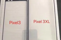 Alleged Google Pixel 3 and Pixel 3 XL Front Panel Leaked