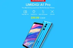 Giveaway: Win One of 25 Free UMIDIGI A1 Pro