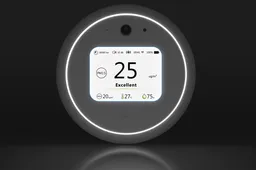 Koogeek A1 Environment Monitor will give you the needed data