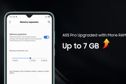 Blackview A55 Pro gets Better Fluency Upgrade with Memory Expansion Technology