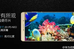 Huawei also announce the large screen Huawei P8 Max with 4360mAh battery