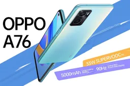 Oppo A76 budget smartphone announced