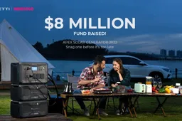 BLUETTI raised nearly $8 million on Indiegogo