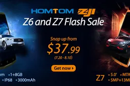 HOMTOM ZOJI Summer Sales Running Until 10th August