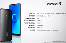Alcatel refreshes its Alcatel 3 and 1 series at MWC 2019