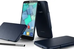 Alcatel One Touch Hero, 6-inch, 1080 phablet with E-ink case