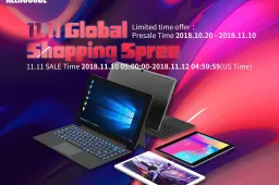 Save money with the 11-11 shopping presale offers from ALLDOCUBE