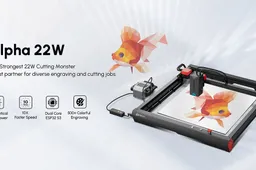 Algolaser Alpha 22W Lase Engraver : The Ultimate Cutting Monster