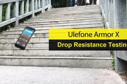 Ulefone Armor X Drop Resistance Testing (Video)