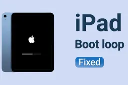 [Newest] How to Fix an iPad Stuck on the Apple Logo