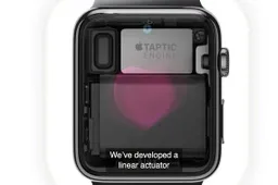 Apple Watch new patent - battery vibration can provide tactile feedback
