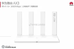 Huawei router AX3 / Pro to support HongMeng system and Wi-Fi 6+
