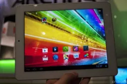 Archos 97 Platinum and 80 Patinum on show at CES