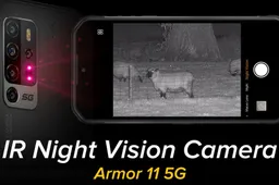 Ulefone Armor 11 5G IR night vision performance video