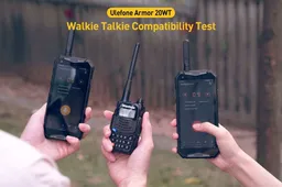 Walkie-Talkie feature of Ulefone Armor 20WT gets tested