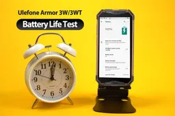 Rugged Ulefone Armor 3W/3WT battery endurance test