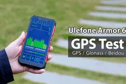 Official GPS performance test for rugged Ulefone Armor 6 released