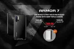 New rugged Ulefone Armor 7 starts sales at $369.99