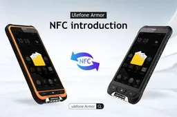 Ulefone Armor's NFC introduction video