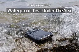 Ulefone Armor goes on a underwater sea voyage