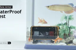 Watch: Ulefone Armor gets dropped in a fish tank, will it survive?