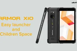 Easy Launcher and Children Space Mode of Ulefone Armor X10